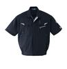 ASAHICHO Size Dark M Short-Sleeved Blouson, Spring/Summer, E7301, 7, Navy,