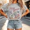 Classic Fauna Bakery T Shirt Retro Fairy Tale Art Print Unisex Cotton Crew Neck Short Sleeve Casual Top For Everyday Cute Style