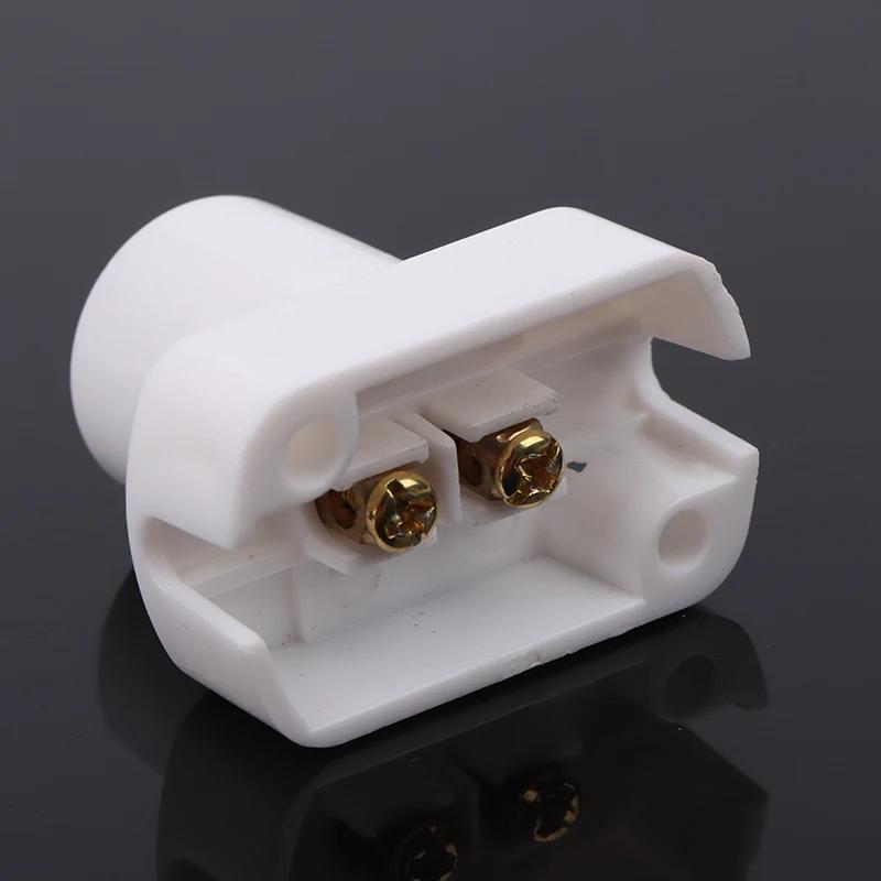 1 Adet Beyaz Mini Vidalı Lamba Tabanı E12 E14 E17 Duy Desteği Lamba Tutucu Ampul Yuvası Tutucu Adaptör Lamba Sabitleme Tabanı Aksesuarları
