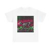 Unisex Adult T Shirt Skeletal Wolf Dark Environment Grunge Style