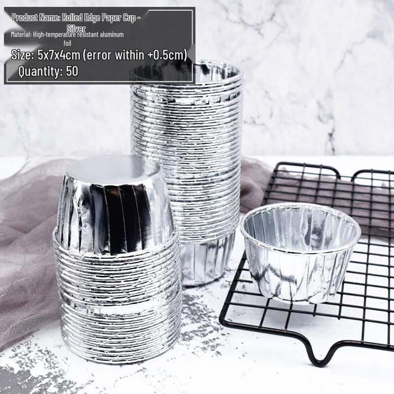 Rolled Edge Cupcake Liners