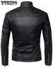 Men's Casual Jacket Stand Collar Motorcycle TOP -  Breathable, Durable Fabric - For Everyday Wear & Outdoor Activities - Ideal Gift for Men