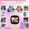New Kids Print Camera Outdoor Photo Portable Thermal Paper Instant Print HD Video Digital Mini Camera