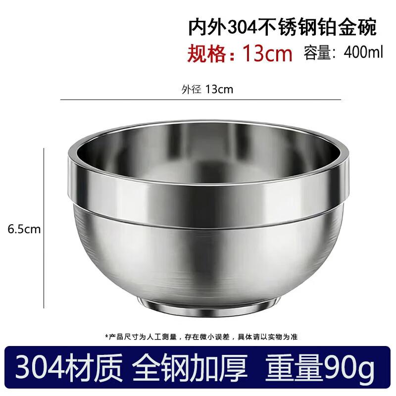 

Double-Layer 304 Stainless Steel Insulated Bowl