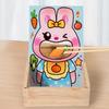 Non-Toxic Montessori Parent-Child Interaction Play House Simulation Rabbit Feeding Game Early Educational Fine Motor Educational Toys Gift