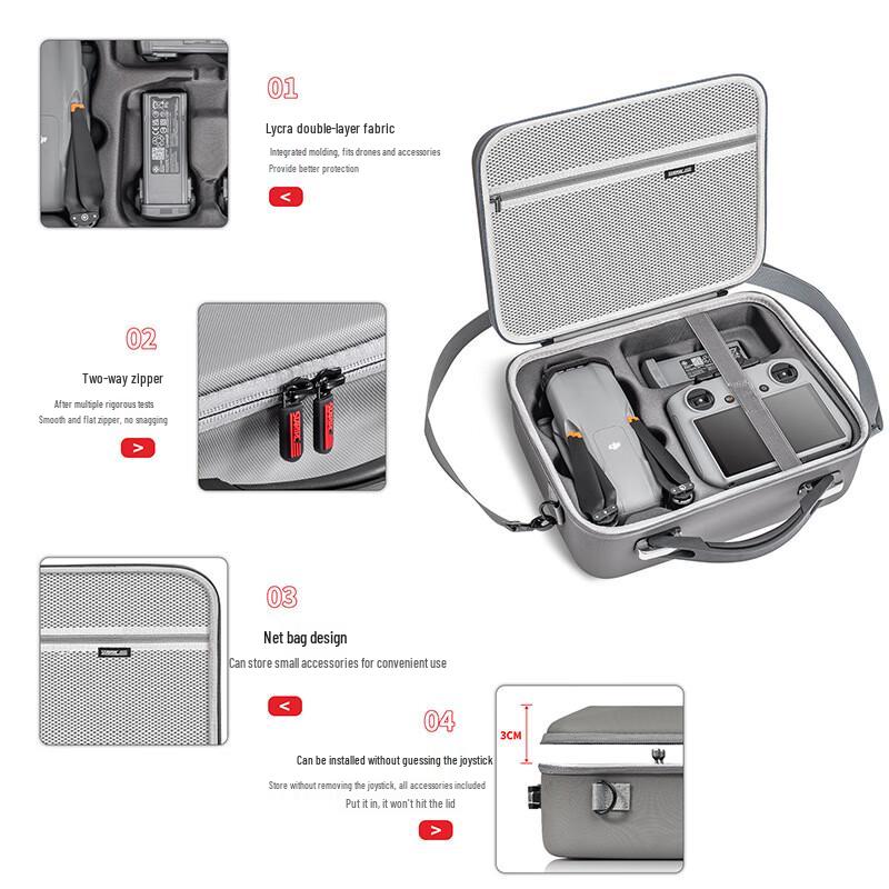 DJI Air 3 PU Integrated Storage Handbag Backpack