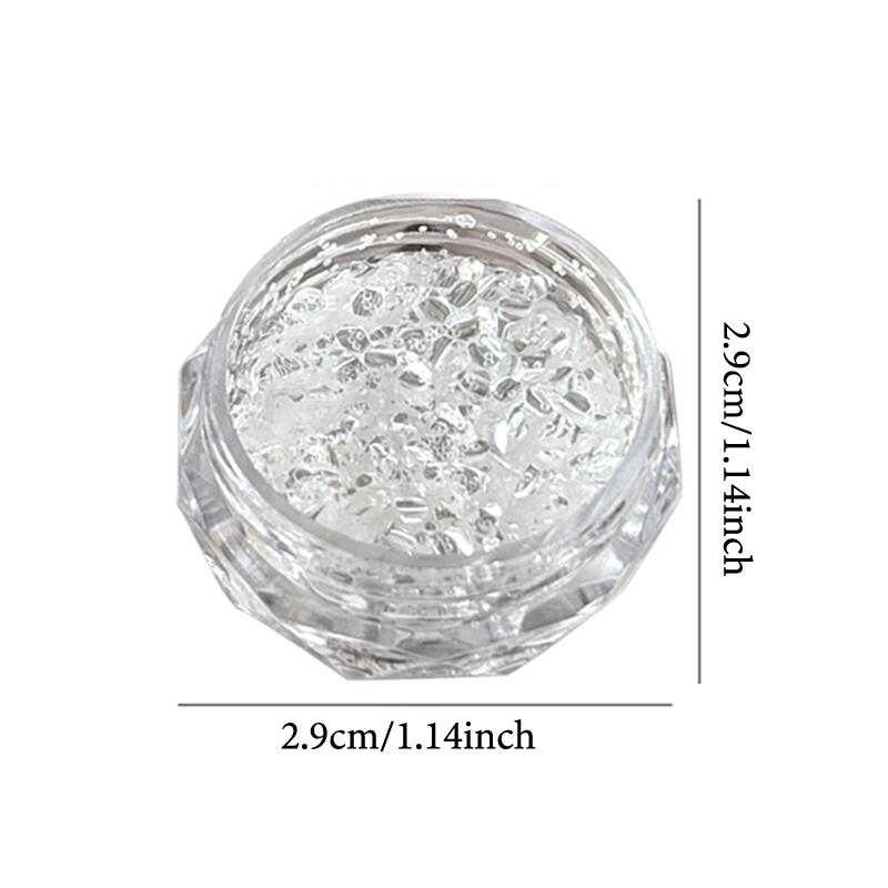 1 Box Mini Sparkling Nail Glitter Sparkling Nail Decoration Nail Salon Design Accessories Diy Nail Art Design