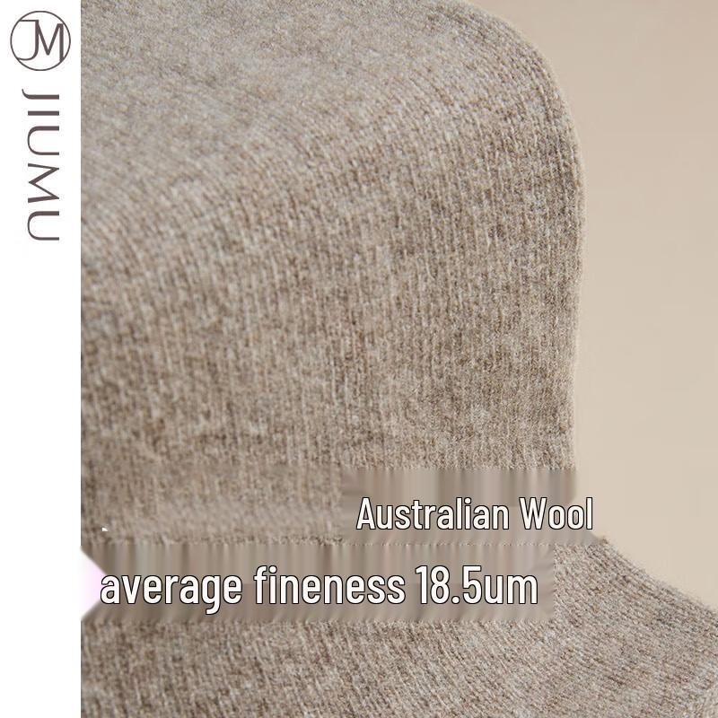 JIUMU Men's Pure Wool Thermal Neck Gaiter WY163