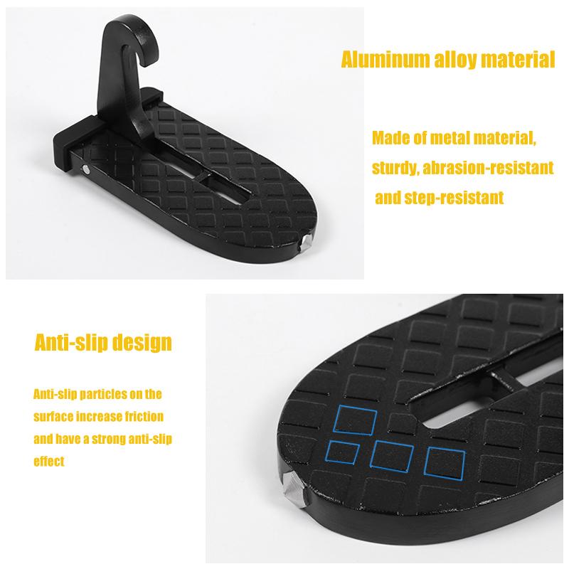 Car Vehicle Folding Stepping Foot Pedal Car Accessories For BMW F30 F31 F36 G30 I3 Serie 1 E84 F48 X1 E83 X3 F25 X5 E70 X6 E71