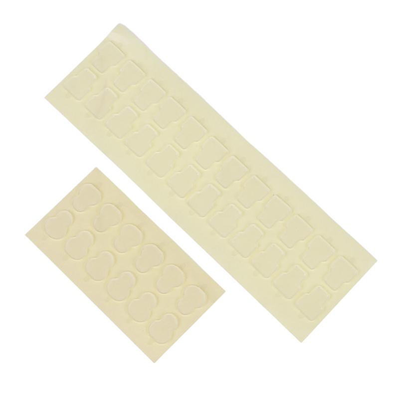2 Pcs Model Same Nano Adhesive Doll Ornament Nano Double Sided Tape Transparent High Viscosity Strong Fixed Patch