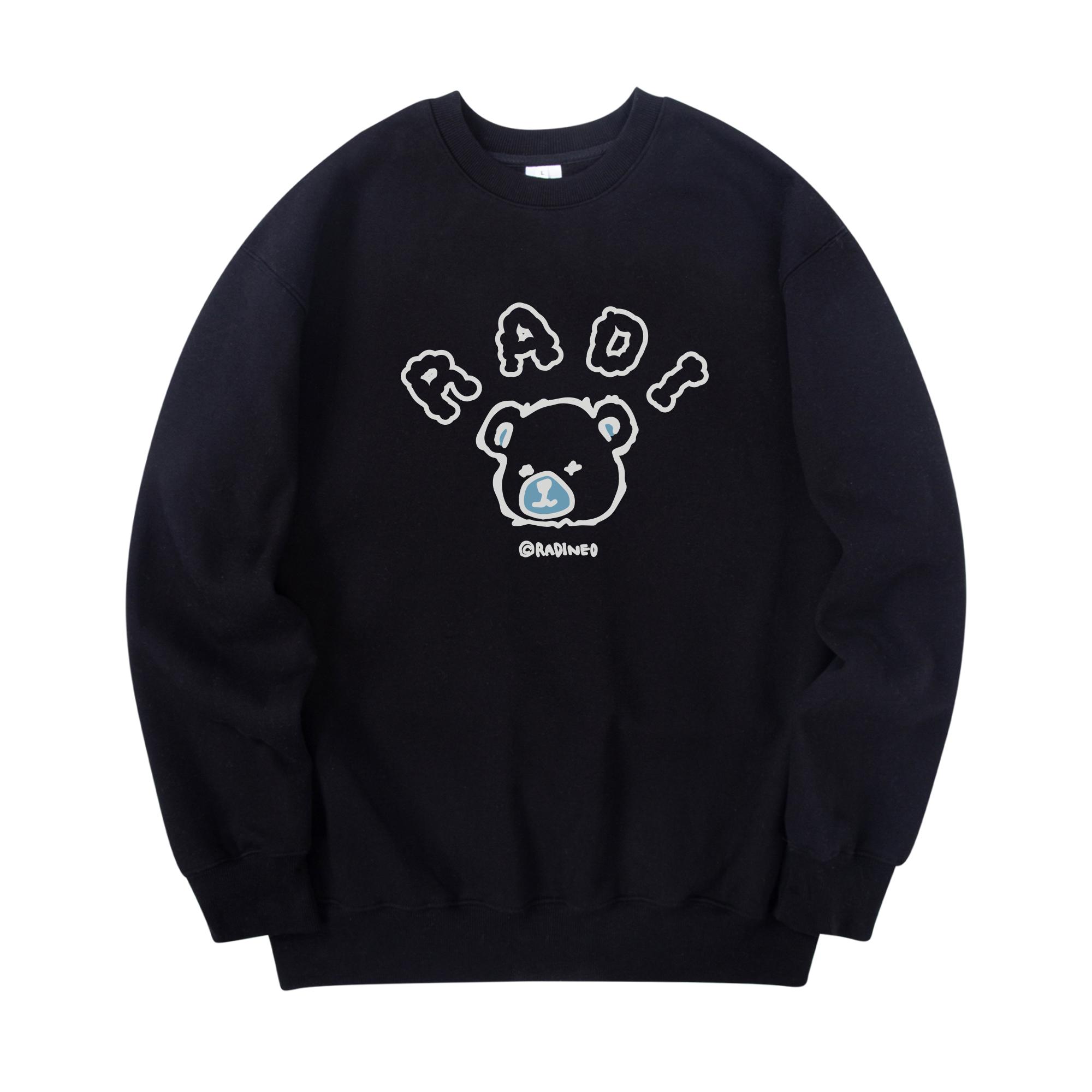 Radineo Radibear Line Sweatshirt Black L