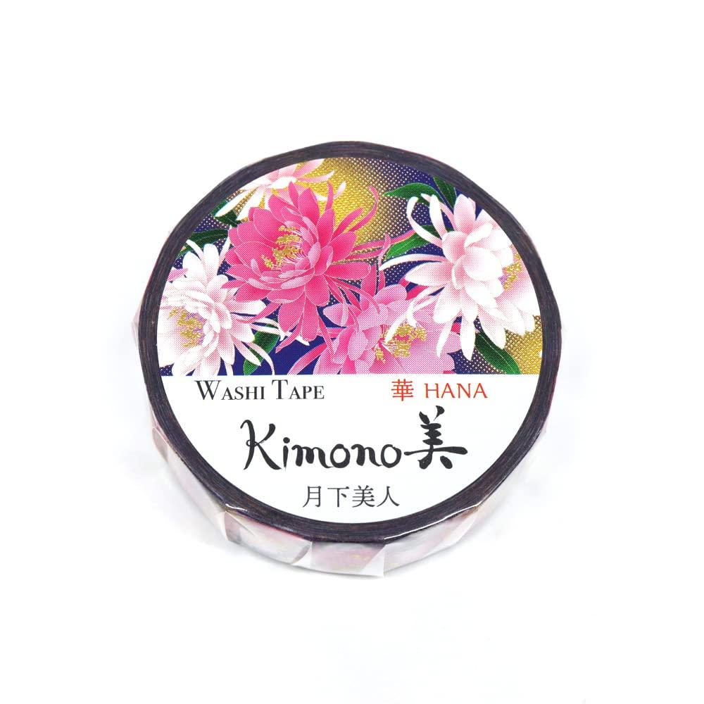 Kamiiso Kimono Beauty Moonflower 15mm x 7m GR-1057