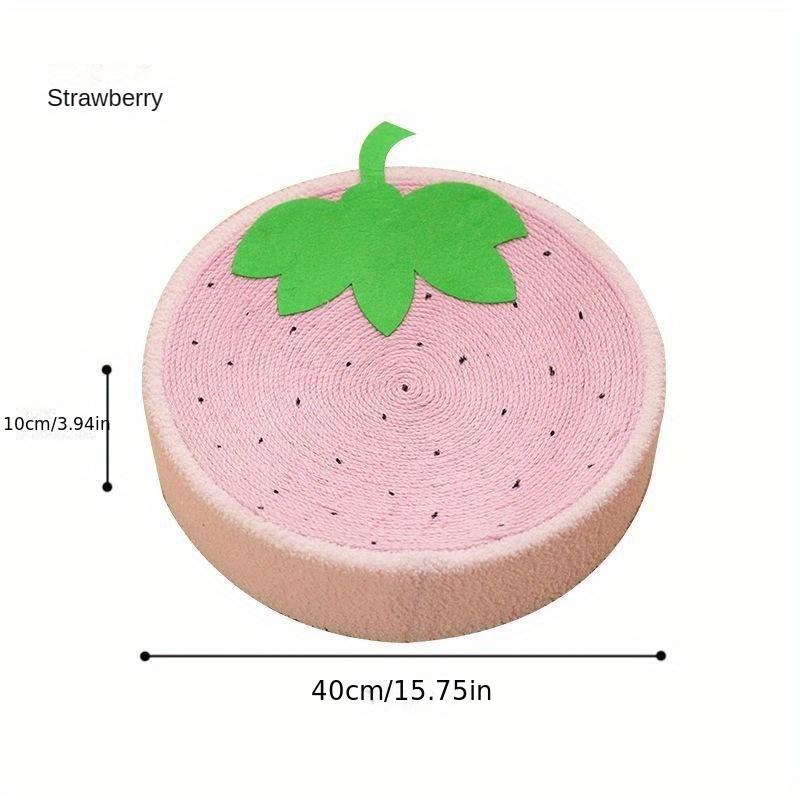 

Интерактивная когтеточка для кошек в форме милого животного: Защитите свою мебель и развлекайте своего котенка! розовый