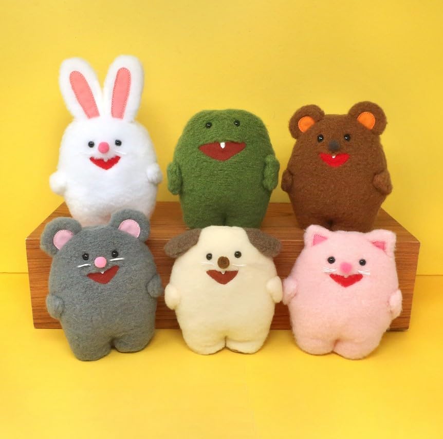 Naito Design Institute Pochippa Plush Toy S Wanpa Total Height Recommended 6 Years and Up 14.5cm Age