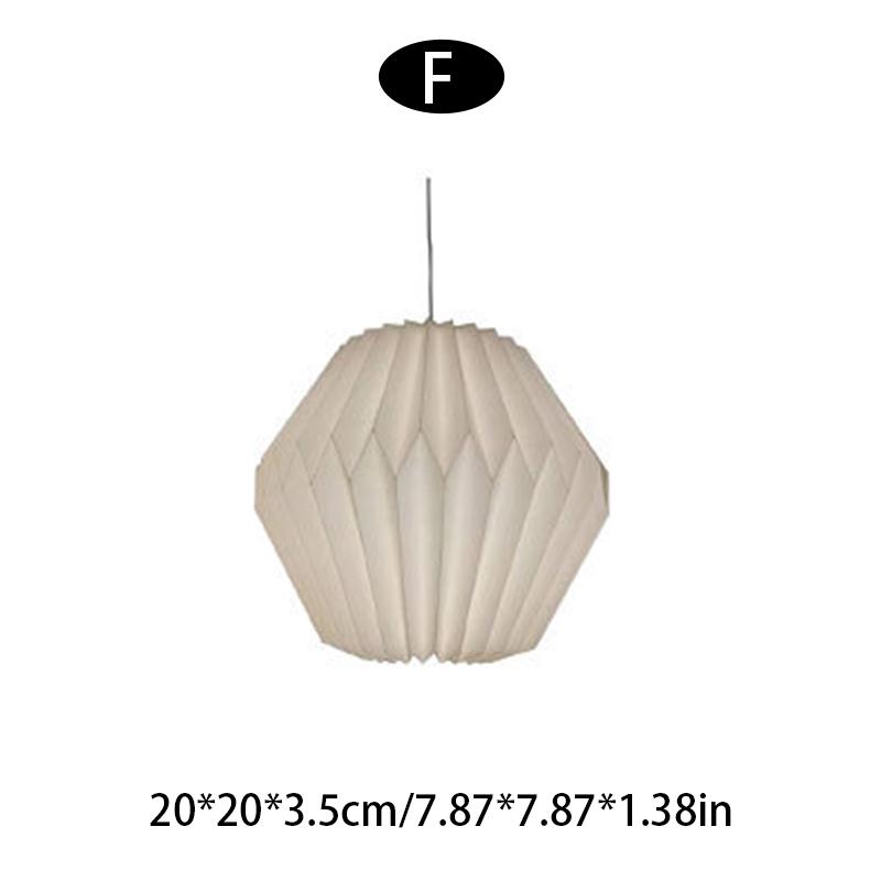 Скандинавский абажур для подвесного светильника, абажур для люстры, креативный бумажный оригами абажур для потолочного подвесного светильника, декор для дома, гостиной, магазина