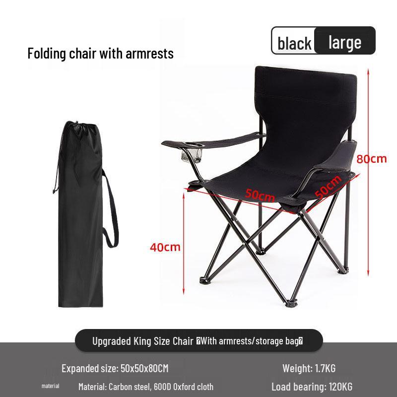 Portable Folding Beach & Camping Armchair