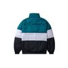 Giacca Piumino Invernale da Uomo Li Ning Color Block con Collo Alto Blu Bianco Nero AYMP059-2