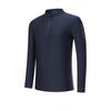 Men's Autumn/Winter Slim Fit Quick-Dry Half-Zip Long Sleeve Sports Top
