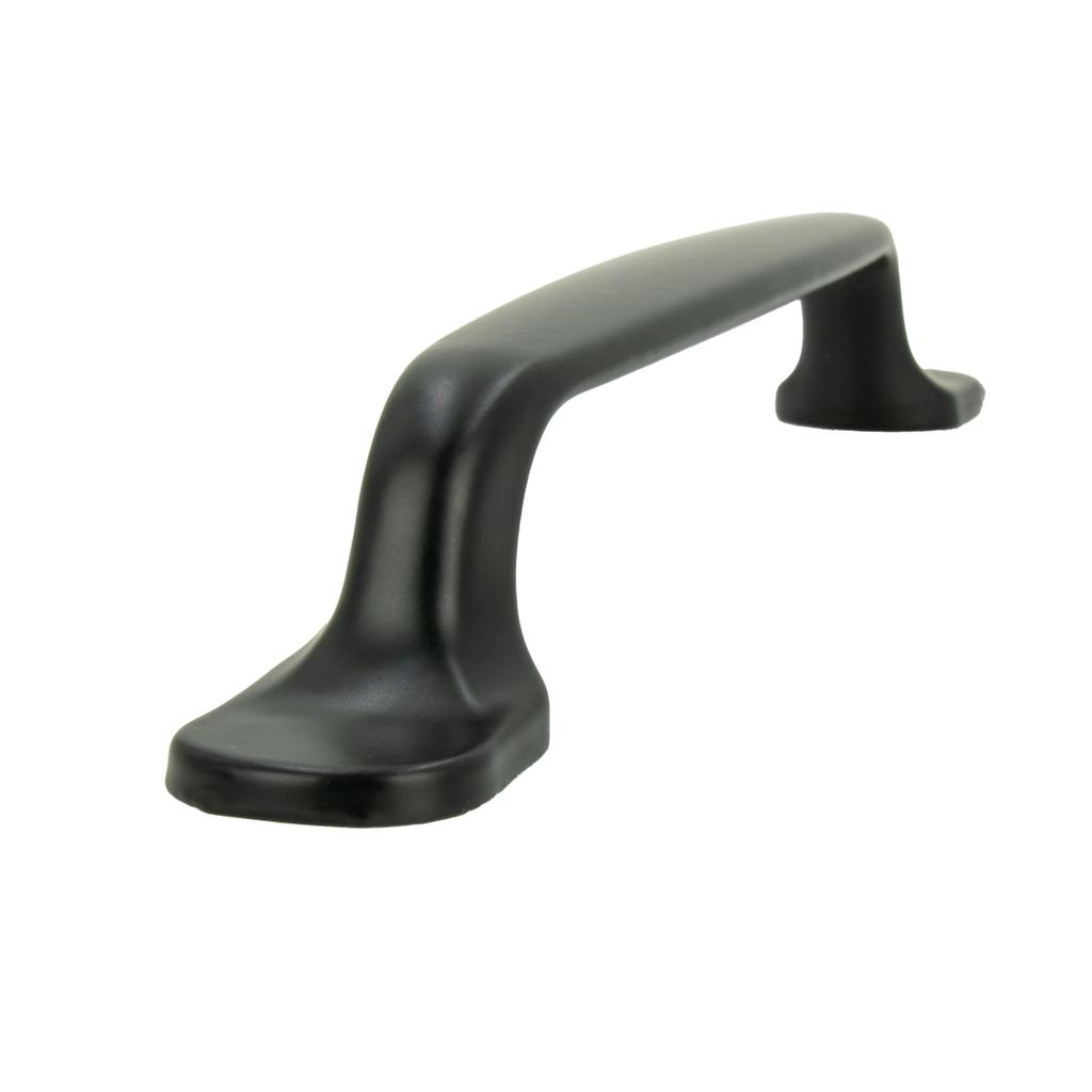 10 X Furniture Handle Black 128 Mm Metal