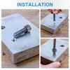 M METERXITY 50-Pack M2.5 X 6mm Socket Head Cap Screws, 304 Stainless Steel Hex Machine Bolts, Allen Socket Drive Screws, Hex Wrench Included,