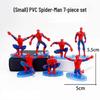 Spider-Man Cake Figurine, Cartoon Toy Baking Accessory for Boys' Birthday Desserts