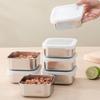 Food Grade Refrigerator Food Storage Box 304 Stainless Steel Fresh-keep Box Kitchen Accessories