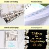 2025 Custom A5 Notebook-Daily Cross-Border Coil Book with English Weekly Plan Paper Cover