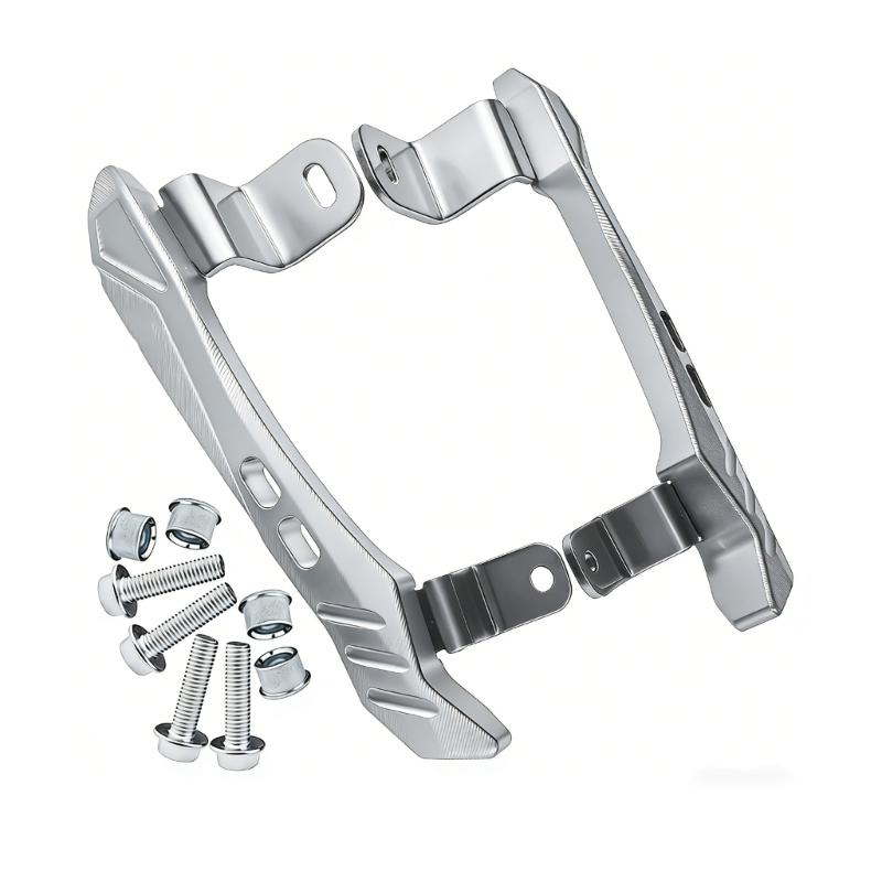 

Professional Aluminum Motorcycle Handlebar Grab Rail Ergonomic Design Easy Installation for YZFR3 2019-2022 YZF-R25O серебряный