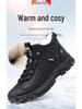 Men's Cold-Resistant High-Top Cotton Snow Boots – New Winter Style, Plus Velvet Warm, Non-Slip Casual Design