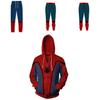 Incredible Spiderman Hoodie Jacket T-shirt Trousers Superhero Cosplay Set For Men