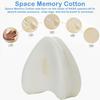 Memory Foam Leg Knee Foam Support Pillow Side Sleeper Sciatica Orthopedic Sciatica Back Hip Relief Pillow For Bed Sofa