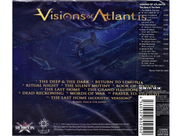 [CD] The Deep & The Dark Nomal Edition Visions Of Atlantis RBNCD-1250 Metal NEW