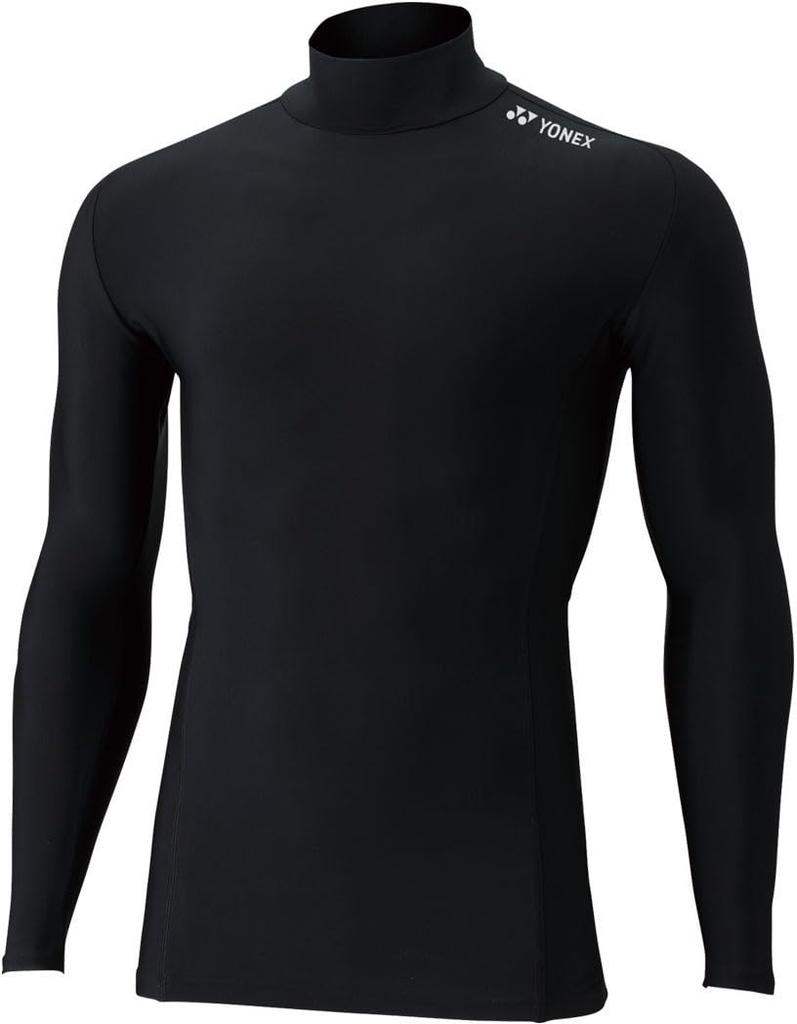 Long Sleeve Neck Long Sleeve Black [Yonex] Shirt, Uni-High Shirt, (007)