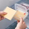 5Pc Sliced Cheese Container For Fridge, Clear Plastic Butter Block Cheese Slice Storage Box With Flip Lid For Refrigerator Food