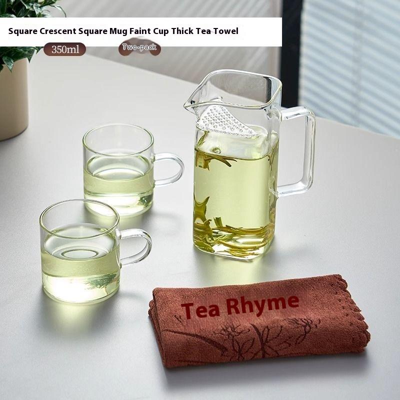 GIANXI Tea Cup Men's Water Cup Office Personal Teacup Home Glass Tea Water Separation Resistant To High Temperature