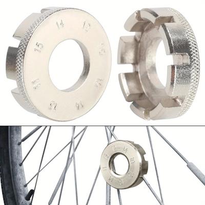 2pcs Bicycle Spoke Wrench Tools Road Bike Spokes Key Cycling Tools Steel Wheels Tool MTB Bicycle Repair Remover Bike Accessories