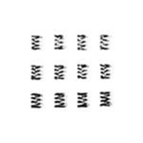 

TAMIYA R/C SPARE PARTS SP-509 F-1 front spring set