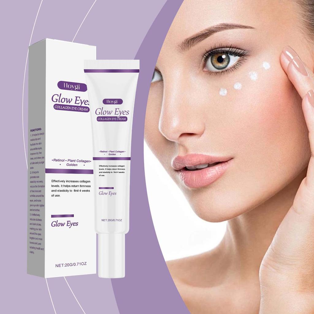 Collagen Eye Cream Firming Hydrating Moisturizing Gentle Eye Care Nourishing Brightening