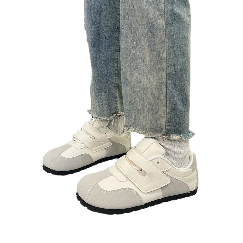 Korean version of Velcro German training shoes women's 2025 autumn new trendy ins style casual shoes versatile personalized sports shoes