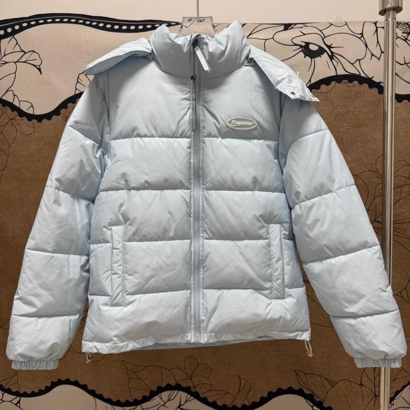 Herren Steppjacke mit abnehmbarer Kapuze und versteckten seitlichen Reißverschlusstaschen Streetwear-Stil