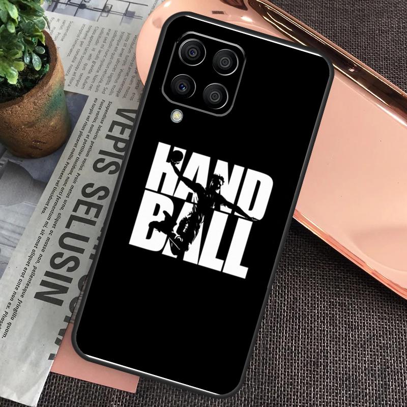 Handball Sport Hülle Für Samsung Galaxy M15 M55 M13 M23 M33 M53 M31 M51 M14 M34 M54 M20 M30s M12 M32 M52