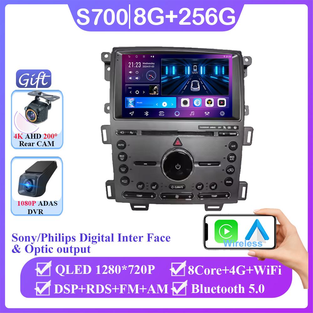 Android 14 For Ford Edge 2011 2012 2013-2015 Auto Radio Stereo Head Unit Carplay Multimedia Video GPS Player Navigation No 2din