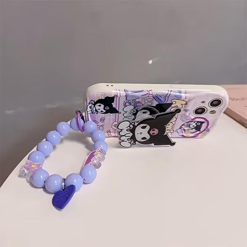 Hello Kitty Kuromi Bracket Holder Chain Casing For Huawei Honor 400 Lite Pro X9B X8C X8B X8A X9D X7D X7B X7A X6B 90 Lite 5G Case