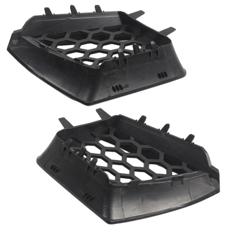 2Pcs Car Front Bumper Upper  Grille Honeycomb Mesh Grille For SEAT Ibiza /Cordoba Typ 6L 2002-2009 6L0853677A01C,  6L0853676A01C