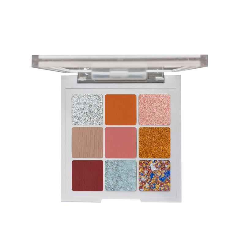 

Mystery Star Flash 9-цветные тени для век в виде шариков, матовые осветляющие блики, многоцветный макияж, не снимает макияж, водостойкие тени для век #1