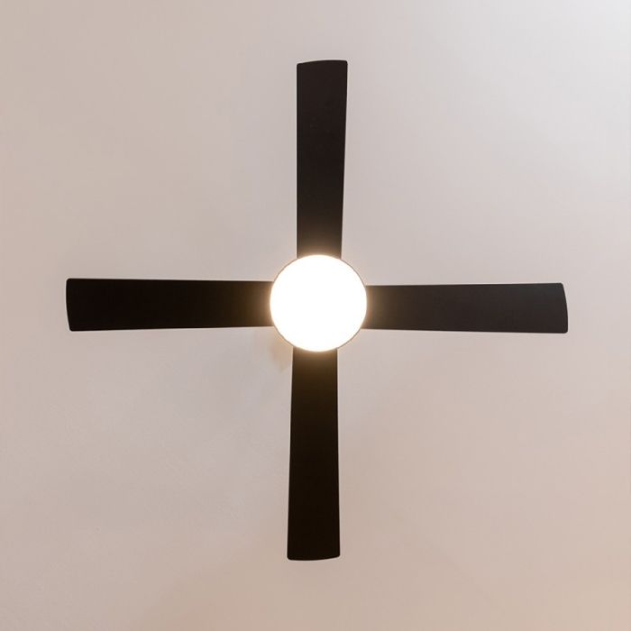 Ventilateur de Plafond - CECOTEC - EnergySilence Aero 5200 - Télécommande - Éclairage LED - 60 W
