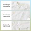 ASK JUNIOR Toddler Girls' Spring Embroidered Doll Collar Jacket