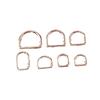 In-Stock: High-Grade D-Shaped Spring Ring Buckle for DIY Bag Handles & Straps