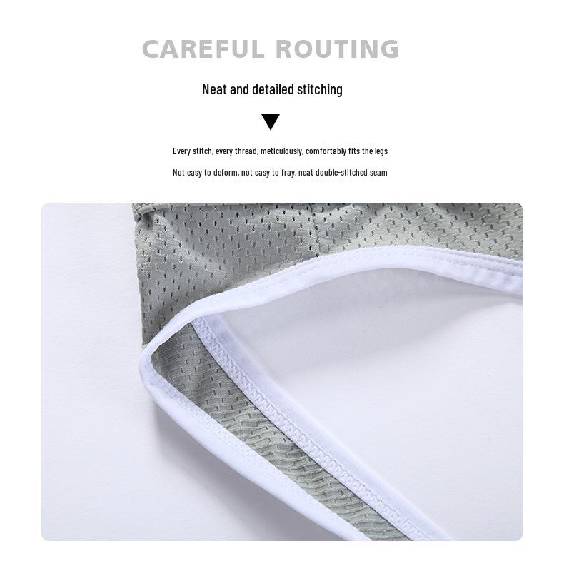 Trendy European & American Men's Butt-Lifting Mesh Thong – Low-Waist & Breathable