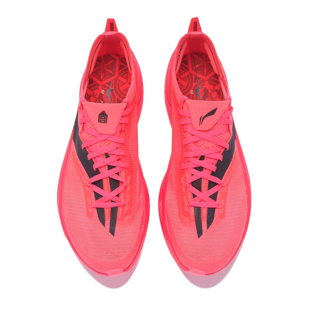 Li Ning Palace Museum Collaboration X  Feidian 5 Ultra Special Shoe Box Unisex Running Shoes Fluorescent-Crystal-Red ARMV005-22